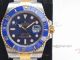 Perfect Replica VR MAX Rolex Submariner 18k Gold 2-Tone Oyster Band Blue Bezel 40mm Watch (2)_th.jpg